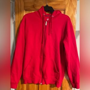 Red ATHLETIC works sweater